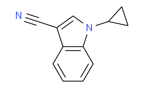 CAS No. 1956332-77-6, 1-Cyclopropyl-1H-indole-3-carbonitrile