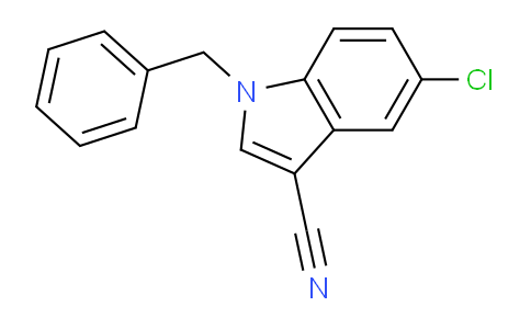 CAS No. 1426847-72-4, 1-Benzyl-5-chloro-1H-indole-3-carbonitrile