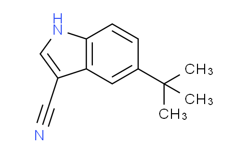 CAS No. 194490-20-5, 5-(tert-Butyl)-1H-indole-3-carbonitrile