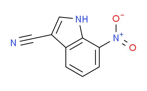 CAS No. 165669-10-3, 7-Nitro-1H-indole-3-carbonitrile