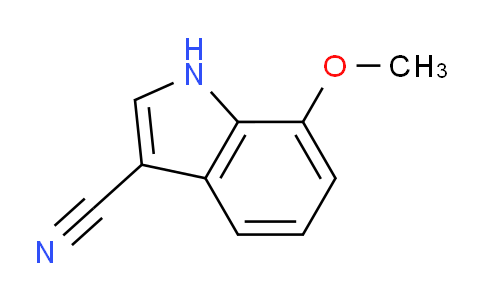CAS No. 944086-19-5, 7-Methoxy-1H-indole-3-carbonitrile