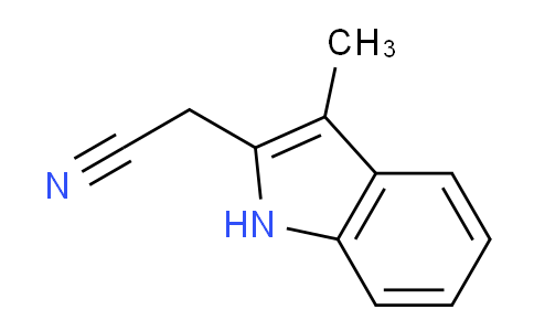 CAS No. 54124-41-3, 2-(3-Methyl-1H-indol-2-yl)acetonitrile
