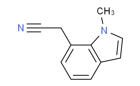 CAS No. 84548-95-8, 2-(1-Methyl-1H-indol-7-yl)acetonitrile