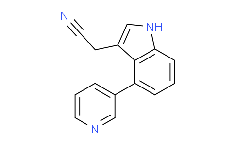 MC728094 | 1214326-65-4 | 2-(4-(Pyridin-3-yl)-1H-indol-3-yl)acetonitrile