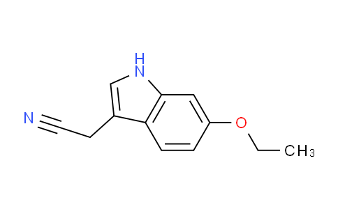 CAS No. 1214345-90-0, 2-(6-Ethoxy-1H-indol-3-yl)acetonitrile