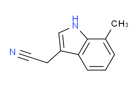 CAS No. 858232-97-0, 2-(7-Methyl-1H-indol-3-yl)acetonitrile
