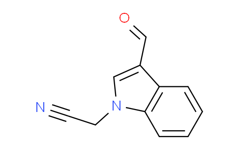 CAS No. 328973-78-0, 2-(3-Formyl-1H-indol-1-yl)acetonitrile