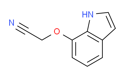 CAS No. 135328-50-6, 2-((1H-Indol-7-yl)oxy)acetonitrile
