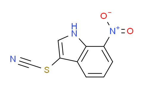CAS No. 885266-79-5, 7-Nitro-3-thiocyanato-1H-indole