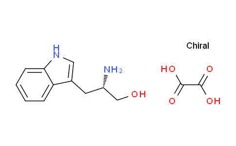 CAS No. 2899-30-1, (S)-2-Amino-3-(1H-indol-3-yl)propan-1-ol oxalate