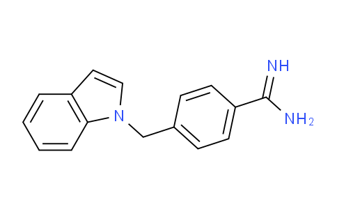CAS No. 83783-25-9, 4-((1H-Indol-1-yl)methyl)benzimidamide