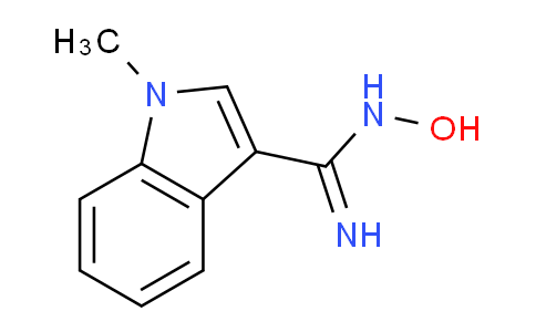 CAS No. 125818-00-0, N-Hydroxy-1-methyl-1H-indole-3-carboximidamide