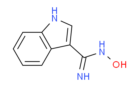 CAS No. 95649-37-9, N-Hydroxy-1H-indole-3-carboximidamide