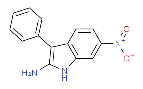 CAS No. 263357-35-3, 6-Nitro-3-Phenyl-1H-indol-2-amine