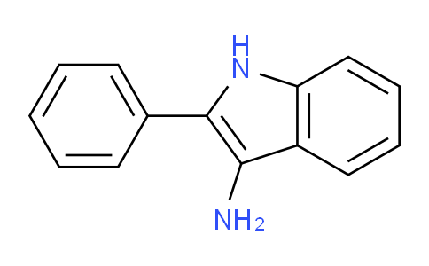 CAS No. 23041-45-4, 2-Phenyl-1H-indol-3-amine