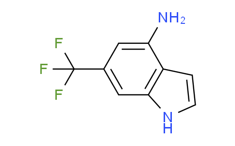 CAS No. 955978-79-7, 6-(Trifluoromethyl)-1H-indol-4-amine