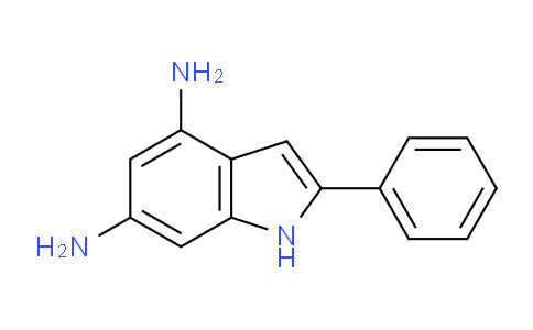 CAS No. 103419-17-6, 2-Phenyl-1H-indole-4,6-diamine
