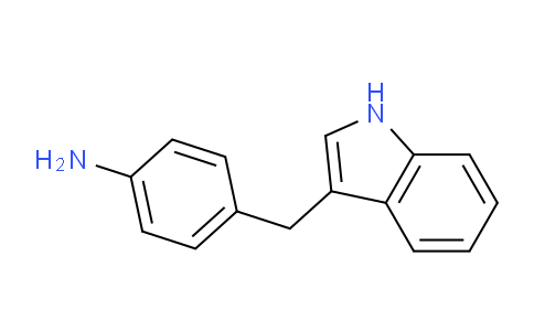 CAS No. 134627-70-6, 4-((1H-Indol-3-yl)methyl)aniline