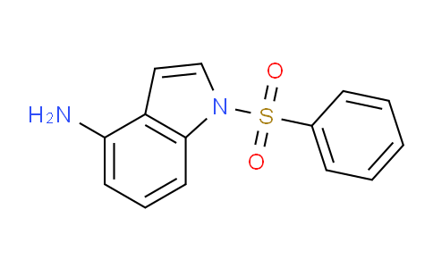 CAS No. 100557-22-0, 1-(Phenylsulfonyl)-1H-indol-4-amine