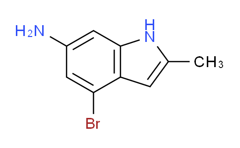 CAS No. 1260383-58-1, 4-Bromo-2-methyl-1H-indol-6-amine