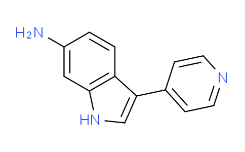 CAS No. 887615-80-7, 3-(Pyridin-4-yl)-1H-indol-6-amine