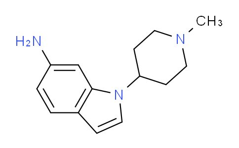 CAS No. 823191-51-1, 1-(1-Methylpiperidin-4-yl)-1H-indol-6-amine