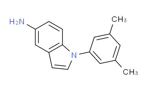 CAS No. 360045-07-4, 1-(3,5-Dimethylphenyl)-1H-indol-5-amine