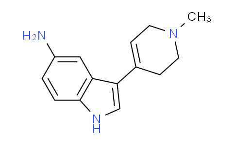 CAS No. 116480-62-7, 3-(1-Methyl-1,2,3,6-tetrahydropyridin-4-yl)-1H-indol-5-amine