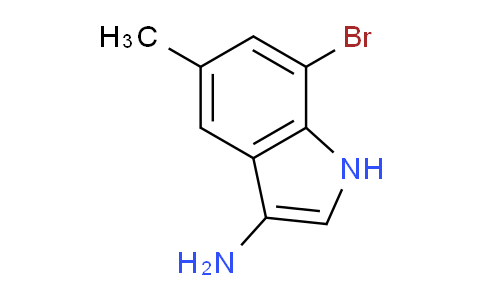 CAS No. 76983-69-2, 7-Bromo-5-methyl-1H-indol-3-amine