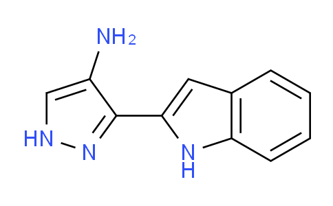 CAS No. 784193-36-8, 3-(1H-Indol-2-yl)-1H-pyrazol-4-amine