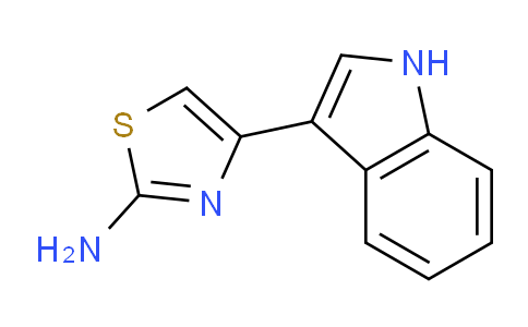 CAS No. 22258-56-6, 4-(1H-Indol-3-yl)thiazol-2-amine