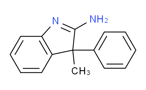 CAS No. 61352-06-5, 3-Methyl-3-phenyl-3H-indol-2-amine