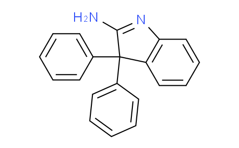 CAS No. 61352-09-8, 3,3-Diphenyl-3H-indol-2-amine