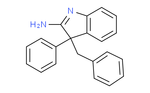 CAS No. 61352-08-7, 3-Benzyl-3-phenyl-3H-indol-2-amine