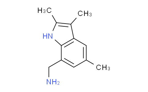 CAS No. 883548-14-9, (2,3,5-Trimethyl-1H-indol-7-yl)methanamine
