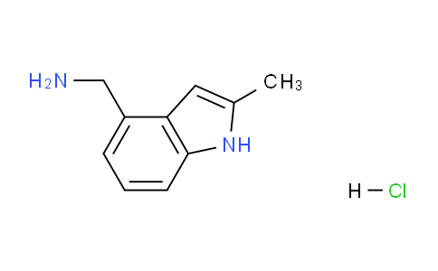 CAS No. 1447606-36-1, (2-Methyl-1H-indol-4-yl)methanamine hydrochloride
