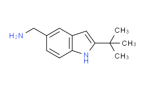 CAS No. 1548014-96-5, (2-(tert-Butyl)-1H-indol-5-yl)methanamine