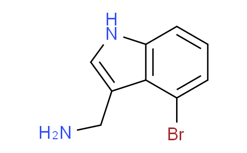 CAS No. 887581-26-2, (4-Bromo-1H-indol-3-yl)methanamine