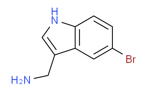 CAS No. 339282-65-4, (5-Bromo-1H-indol-3-yl)methanamine