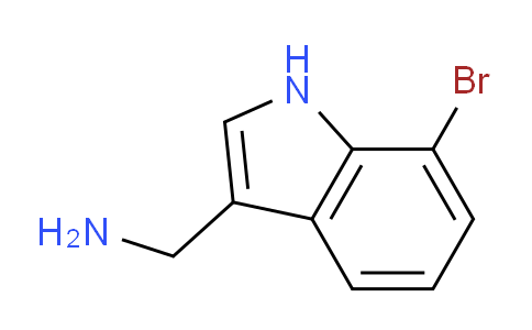 CAS No. 887581-42-2, (7-Bromo-1H-indol-3-yl)methanamine