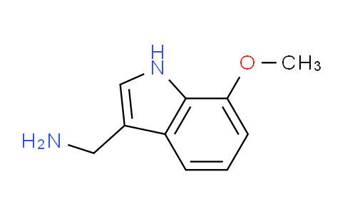 CAS No. 887582-65-2, (7-Methoxy-1H-indol-3-yl)methanamine