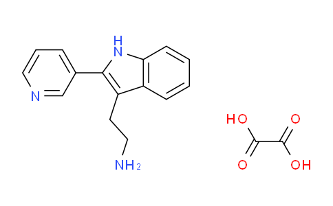 CAS No. 916494-18-3, 2-(2-(Pyridin-3-yl)-1H-indol-3-yl)ethanamine oxalate