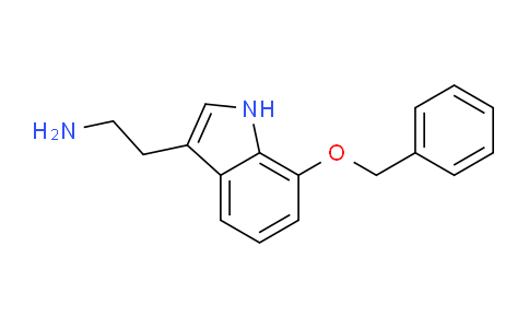 CAS No. 31677-75-5, 2-(7-(Benzyloxy)-1H-indol-3-yl)ethanamine