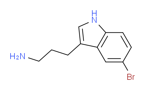 CAS No. 54298-70-3, 3-(5-Bromo-1H-indol-3-yl)propan-1-amine