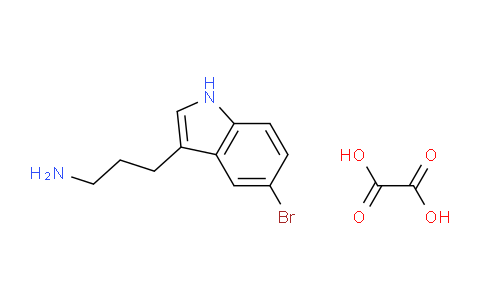 CAS No. 1177303-23-9, 3-(5-Bromo-1H-indol-3-yl)propan-1-amine oxalate