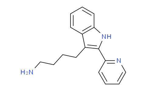 CAS No. 556777-69-6, 4-(2-(Pyridin-2-yl)-1H-indol-3-yl)butan-1-amine