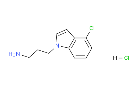 MC728349 | 1956336-10-9 | 3-(4-Chloro-1H-indol-1-yl)propan-1-amine hydrochloride