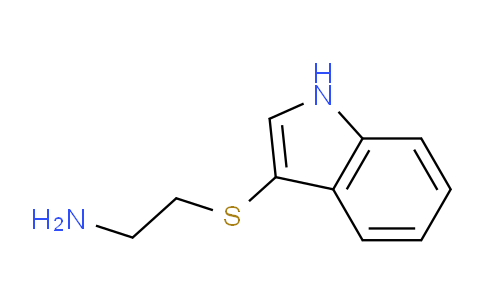 CAS No. 61021-52-1, 2-((1H-Indol-3-yl)thio)ethanamine