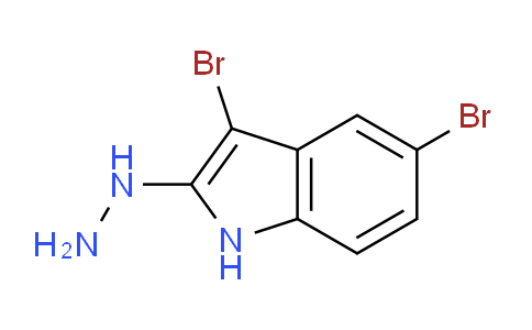 CAS No. 937604-20-1, 3,5-Dibromo-2-hydrazinyl-1H-indole