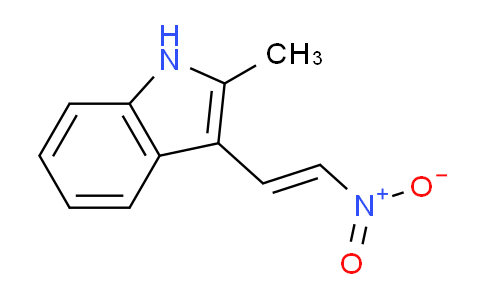 CAS No. 2826-91-7, 2-Methyl-3-(2-nitrovinyl)-1H-indole